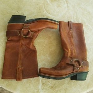 Frye Western leather boots